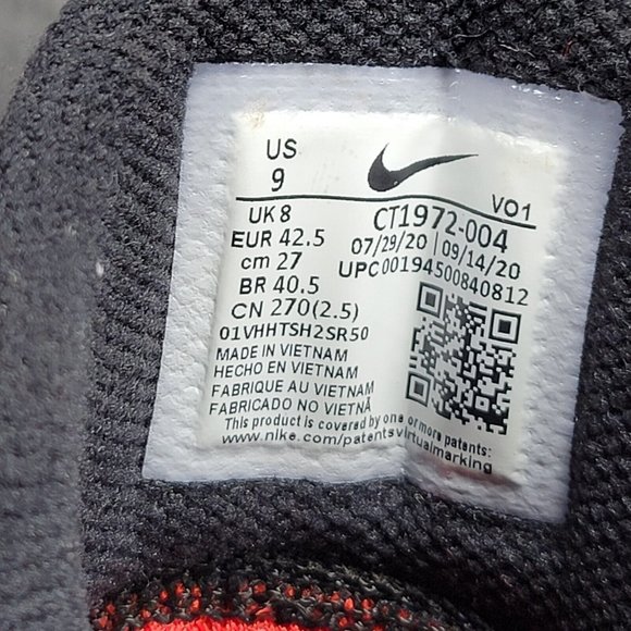 Nike Mens Kyrie Flytrap 4 CT1972-004 Black Basketball Shoes Sneakers Size 9 - Picture 8 of 8